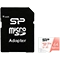 کارت حافظه microSDXC سیلیکون پاور مدل Superior کلاس 10 استاندارد  UHS- I U3 A1 سرعت 100MBps ظرفیت 64 گیگابایت به همراه آداپتور SD